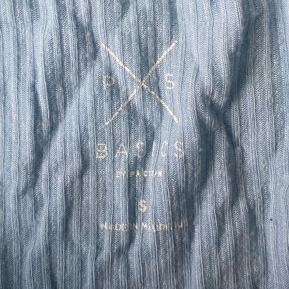 Blue PacSun Ribbed Tank Top! - Picture 3 of 3